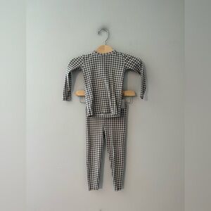 $12 ADD ON Amazon Neutral Gingham Matching Set 12-24M Zara H&M